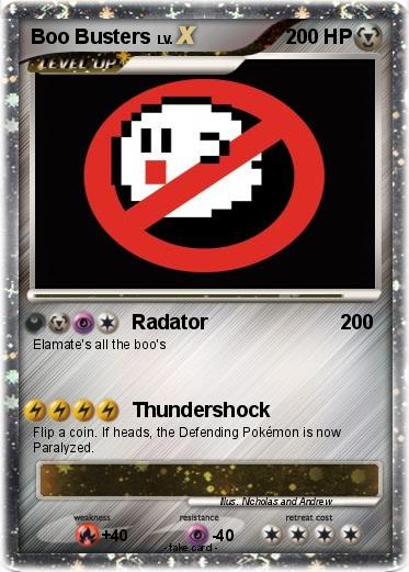 Pokemon Boo Busters