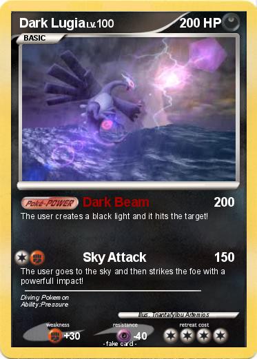 Pokemon Dark Lugia