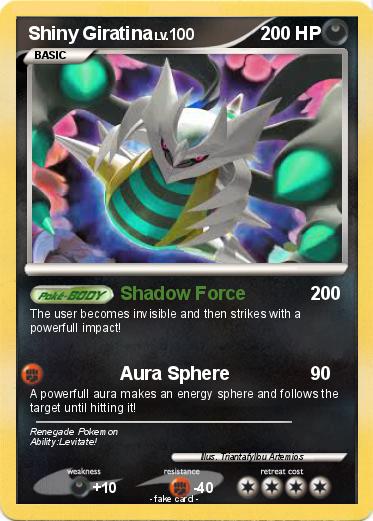 Pokemon Shiny Giratina