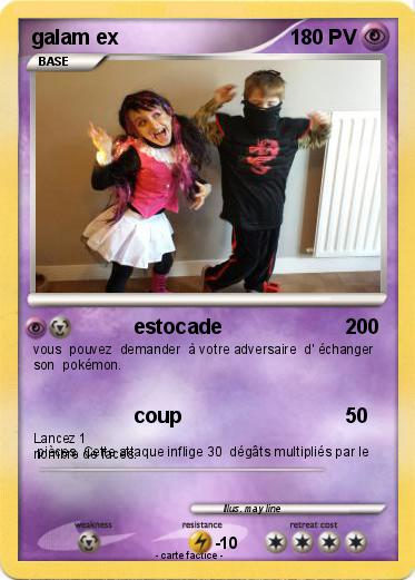 Pokemon galam ex