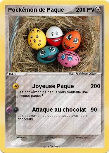 Pokemon Pockémon de Paque
