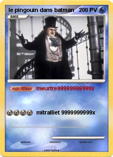 Pokemon le pingouin dans batman