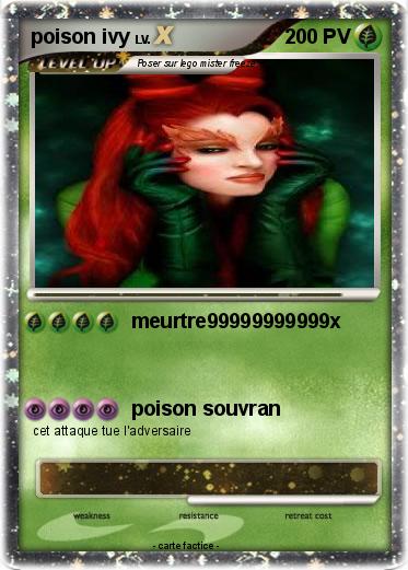 Pokemon poison ivy