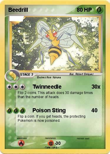 Pokemon Beedrill
