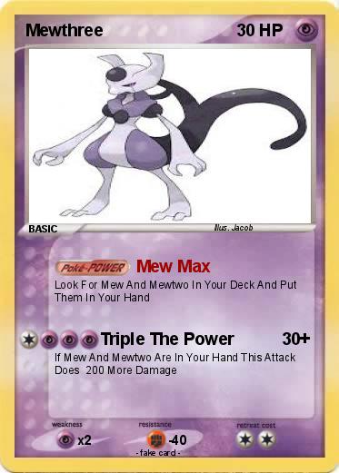 Pokemon Mewthree