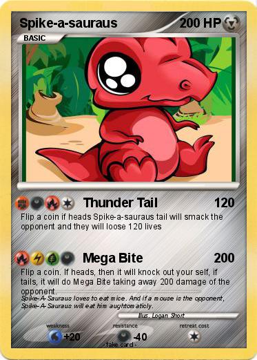 Pokemon Spike-a-sauraus