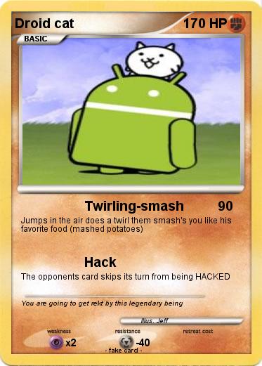 Pokemon Droid cat