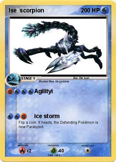 Pokemon Ise  scorpion