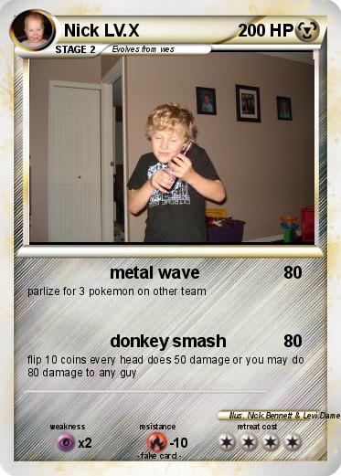 Pokemon Nick LV.X