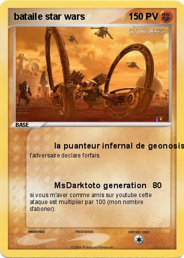 Pokemon bataile star wars