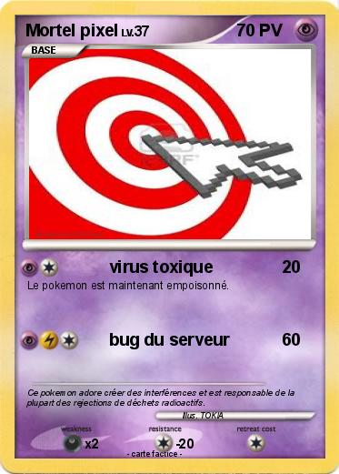 Pokemon Mortel pixel