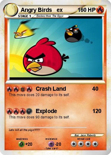 Pokemon Angry Birds   ex