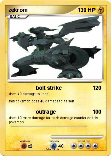 Pokemon zekrom