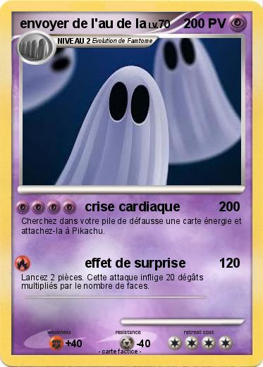 Pokemon envoyer de l'au de la