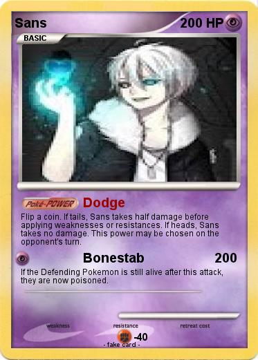 Pokemon Sans