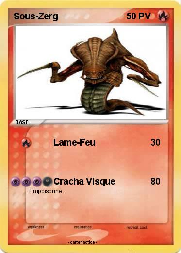 Pokemon Sous-Zerg