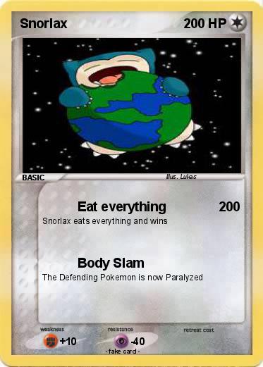 Pokemon Snorlax