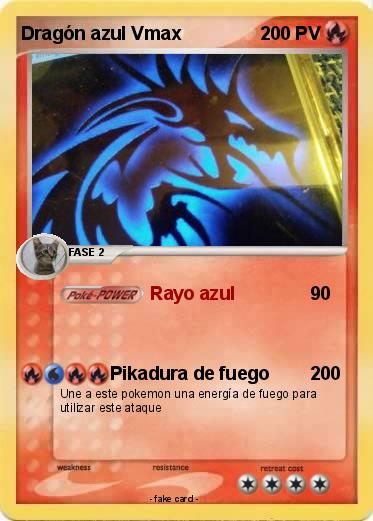 Pokemon Dragón azul Vmax
