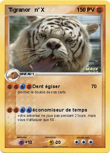 Pokemon Tigranor   n' X
