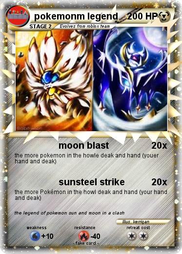 Pokemon pokemonm legend