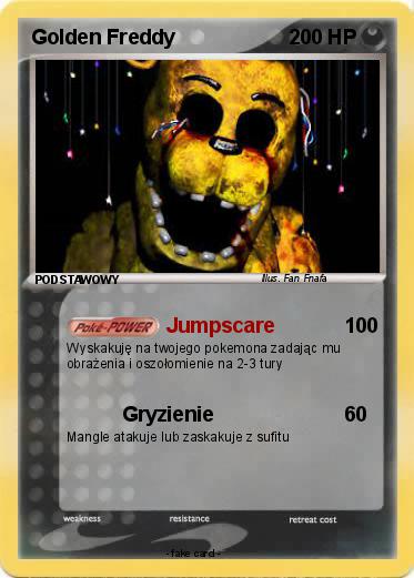 Pokemon Golden Freddy