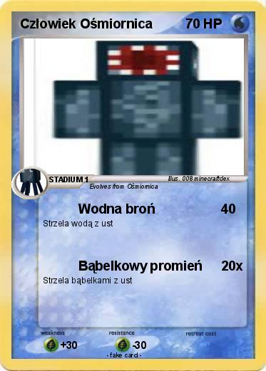 Pokemon Człowiek Ośmiornica
