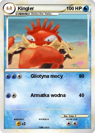 Pokemon Kingler