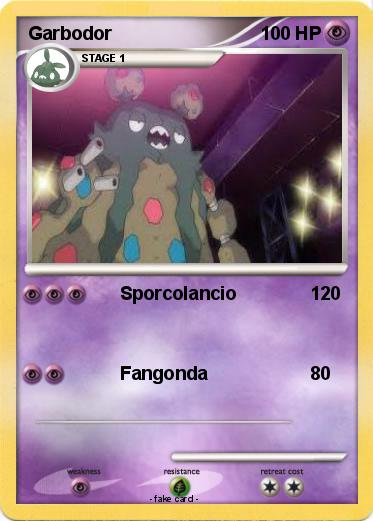 Pokemon Garbodor