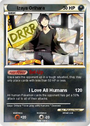 Pokemon Izaya Orihara