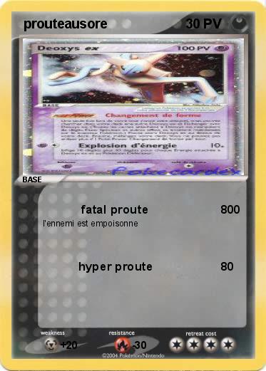 Pokemon  prouteausore
