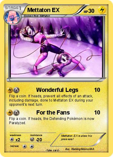 Pokemon Mettaton EX