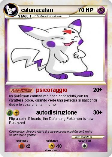 Pokemon calunacatan