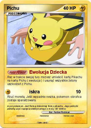 Pokemon Pichu