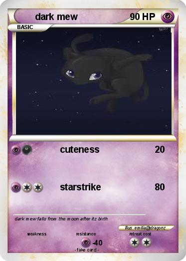 Pokemon dark mew