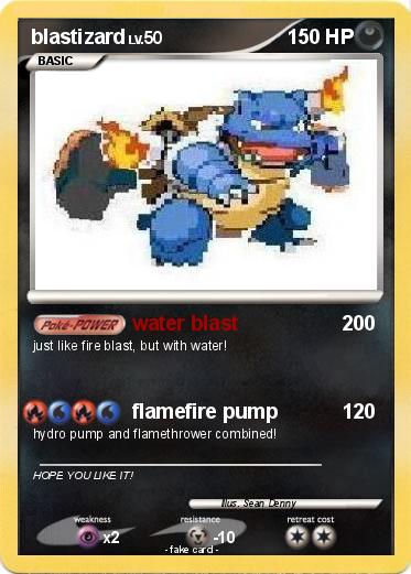 Pokemon blastizard