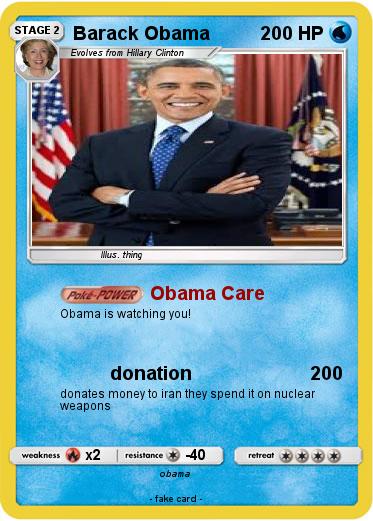Pokemon Barack Obama