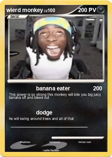 Pokemon wierd monkey