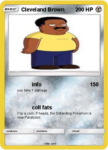 Pokemon Cleveland Brown