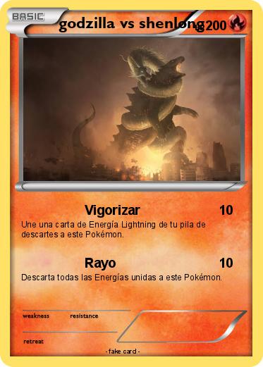Pokemon godzilla vs shenlong
