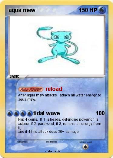 Pokemon aqua mew