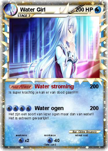 Pokemon Water Girl