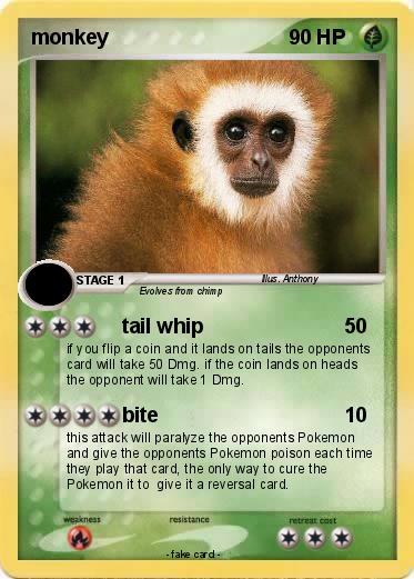 Pokemon monkey