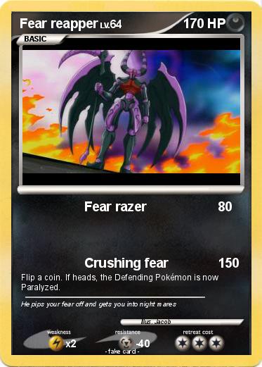 Pokemon Fear reapper