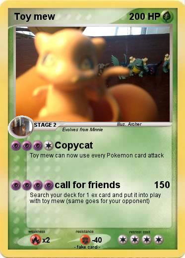Pokemon Toy mew