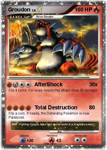 Pokemon Groudon