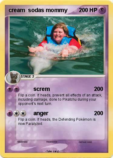 Pokemon cream  sodas mommy