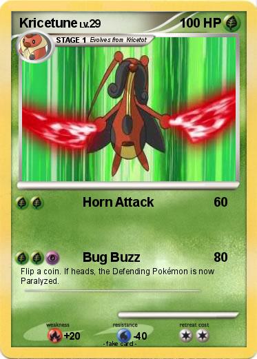Pokemon Kricetune