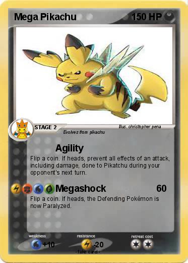 Pokemon Mega Pikachu