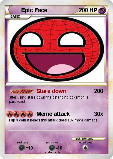 Pokemon Epic Face