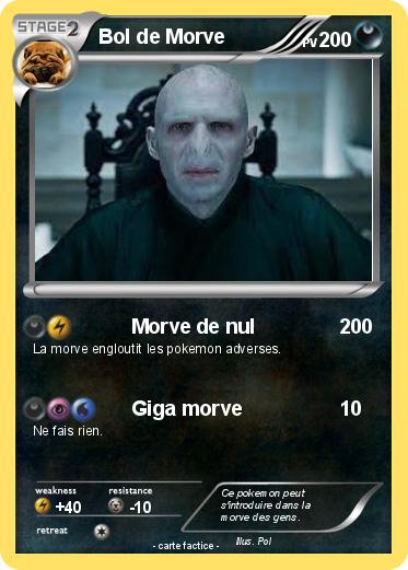 Pokemon Bol de Morve